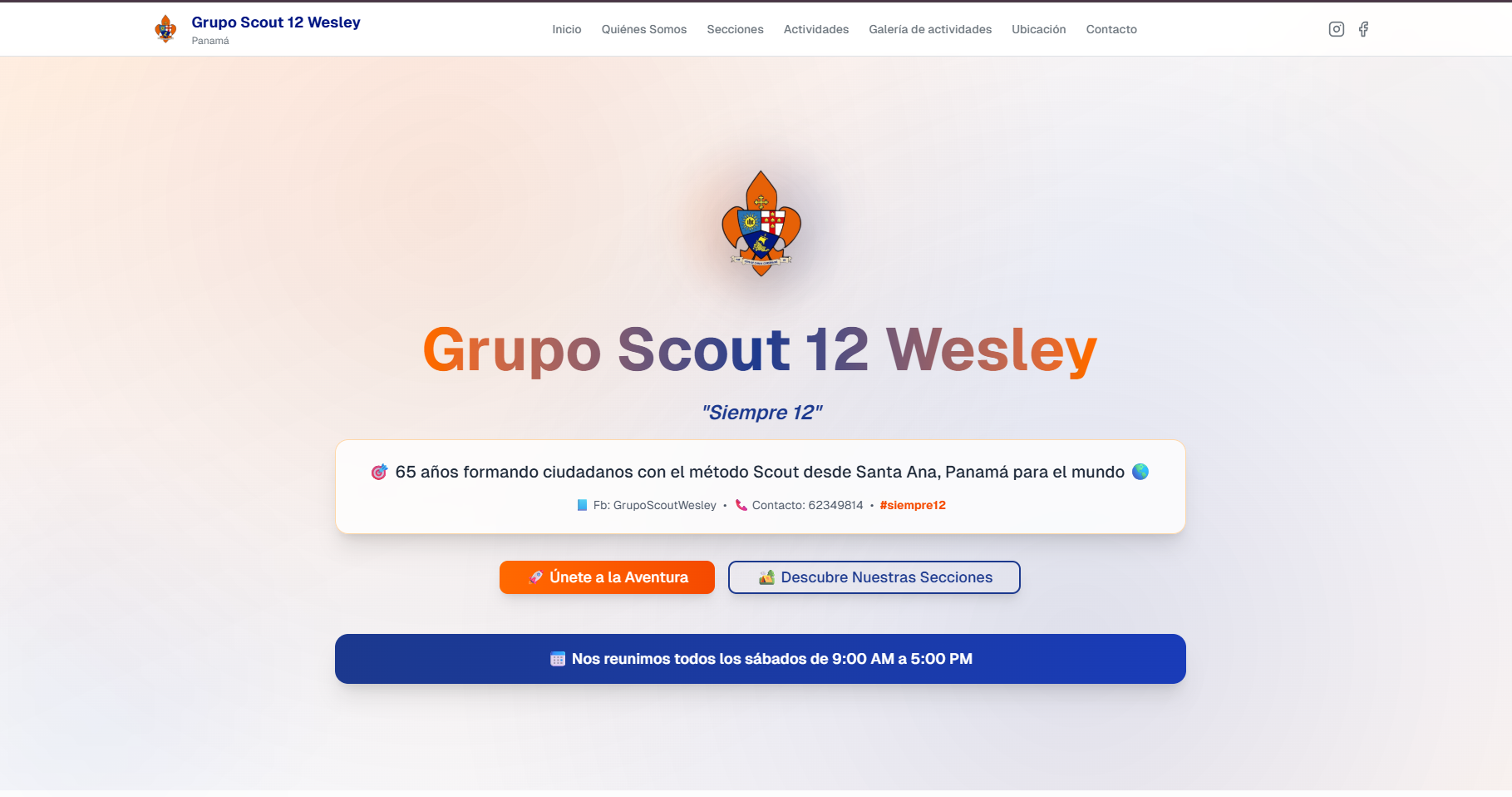 Gruposcout12wesley Website